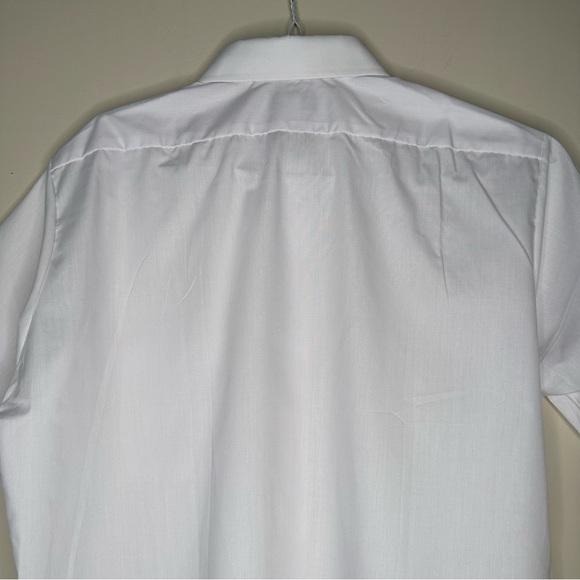 Kent Arrow Men’s White Short Sleeves Shirt 15 1/2” - Picture 5 of 7